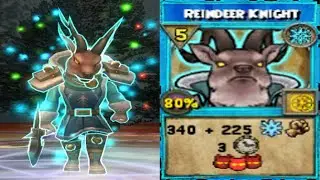 WIZARD101: TIER 3 REINDEER KNIGHT ANIMATION 🦌
