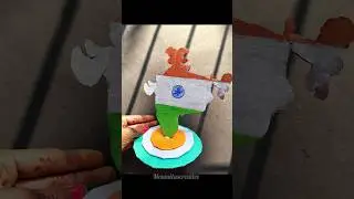 DIY Republic day craft #diyideas #craft #diy #republicday #handmade #krafterankita #craftideas