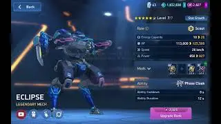Mech Arena - Eclipse ranked upgraded!! (0_0) | S44D1