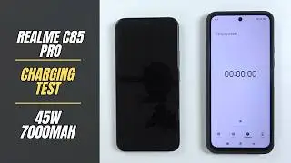Realme C85 Pro Battery Charging Test 0% to 100% | 45W fast charger 7000 mAh