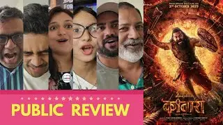 Kantara Chapter 1 PUBLIC REVIEW | First Day First Show | Hindi 2D Atmos | Rishabh Shetty | Kantara 2