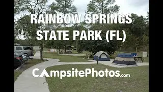 Rainbow Springs State Park, Florida Campsite Photos
