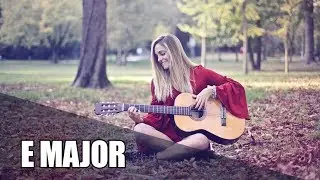 Acoustic Guitar No Drums Backing Track In E Major