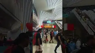 Busiest Metro Station in Qatar 🇧🇭#Msheireb#metro station#fifa#2022#❤️🇧🇭
