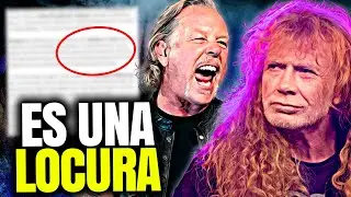 DAVE MUSTAINE SE VOLVI&Oacute; LOCO... | DEMAND&Oacute; una GIRA con METALLICA antes de RETIRARSE - MEGADETH