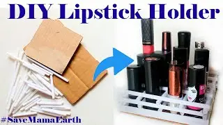 DIY Lipstick Holder From Waste | Craft Box