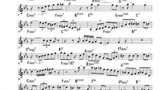 Body and Soul - Chet Baker Solo Transcription
