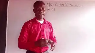How to  use Plus And  Minus Signs In Mathematics