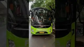 Flix Bus Volvo Bus 9600 | Delhi To Manali #volvo #bus #flixbus #shorts #travel #manali #explore
