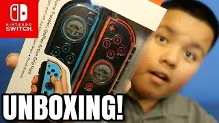 Nintendo Switch Action Grips! UNBOXING! - BennySGB