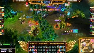 [LOL SEA Regional Qualifier] Singapore Sentinels VS Saigon Jokers | SGS Chawy Highlights