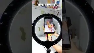Behind the Scenes 🎥 How I shoot my art & craft videos #youtubeshorts #viralshorts&nbsp; #explorepage #fyp