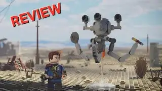 They Finally made a Lego Fallout kit?│Brickmania Apocalypse Dweller with RoboButler kit review!