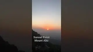 Sunset Point Mount Abu