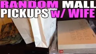 Random Mall Pickups w Wife + Bonus Pug Fight! lol