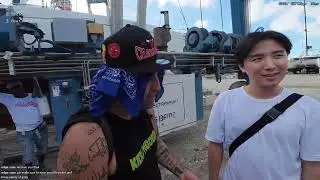 sam irl before boat stream, ice, sam, joel, gary, modeen 