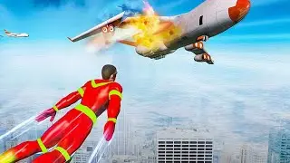 Flying Robot Games: Super Hero | Gameplay