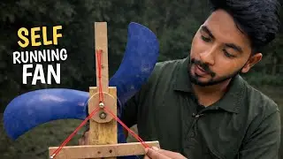 Self Running Free Energy Fan || Run Forever Without Electricity |Diy Engineering Experiment.