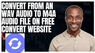 How to convert from WAV audio to M4A audio file on FreeConvert website