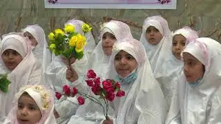 حفل سن التكليف الشرعي للفتيات اللواتي بلغن سن التكليف/في مزار ميثم التمار(رضوان الله تعالى عليه)