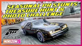 Forza Horizon 5 - Summer Seasonal PR Stunts, Fireflies Treasure Hunt, & Photo Challenge