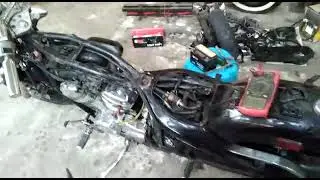 Bomba de gasolina Honda Shadow 600, reparación .