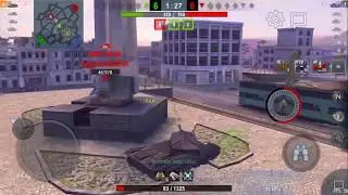 WoT Blitz - T6 Dracula Mastery Gameplay 1vs3