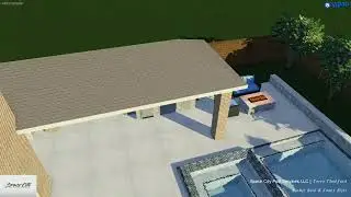 Clearlake TX Backyard Designed by Terry Thedford - Space City Pool Services