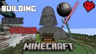 Minecraft + Star Wars...? Building Dark Vader In Minecraft!!!