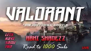 Toxic Lobby Funny Gameplay | #pcgaming #valorant #abhishadezz #fun