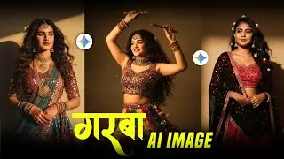 Instagram Viral Garba Look Ai Photo Editing Prompt | Navratri Special Photo Editing 2025