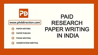 Paid Research Paper Writing in India | Paid Research Paper Writing in India