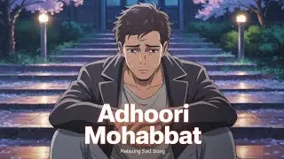 Adhoori Mohabbat 💔 | Heartbreaking Sad Hindi Song | Anime Style | Emotional Music 2026