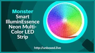 Monster Smart IlluminEssence Neon Multi-Color LED Strip - PLUGHITZ Live Unboxed