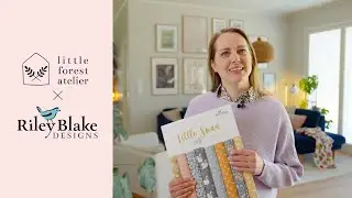 Introducing Little Swan fabric collection for Riley Blake Designs // Virtual Quilt Market