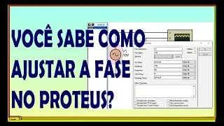 VOC&Ecirc; SABE PROGRAMAR A DEFASAGEM NA FONTE AC NO PROTEUS: Rela&ccedil;&atilde;o tempo &acirc;ngulo na sen&oacute;ide.