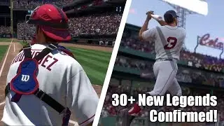 30+ Brand New Legends Confirmed! Ivan Rodriguez! MLB The Show 19 News Update