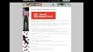 NorCal MasterCraft BallOfSpray Cash Prize (Sunday)