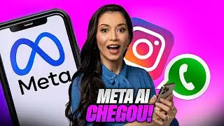 Como USAR A META IA (INTELIGENCIA ARTIFICIAL) do INSTAGRAM E WHATSAPP