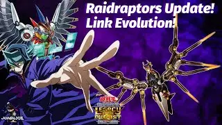 Link Evolution Ranked Duels! Raidraptors Post Update 2020!