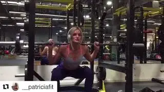 Glute Burning Exercise | Barbell Squats Using Resistance Bands | Kinetic Bands&reg;