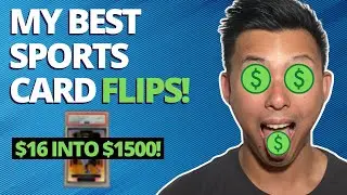 MY BEST SPORTS CARD FLIPS! (Sports Card Flipping & Investing)
