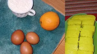 মাল্টা কেক বানালাম গ্যাসের চুলায়। Malta Cake Recipe 