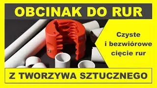 📌 Obcinak do rur z tworzywa sztucznego i tulejek uszczelniających Knipex Bix 90 22 10 BK