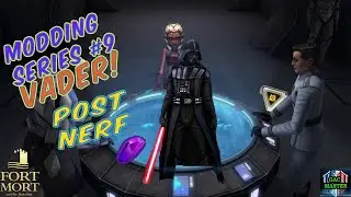 How to Mod Darth Vader! Modding Series #9. Let's fix those mods one character at a time! SWGOH