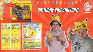 Celebrating My Mom's Birthday With a Surprise Pikachu Card Hunt