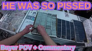 He got MAD at me at card show! eBay Live is the next big thing? + Value Bin Hunting at SAC Card Show