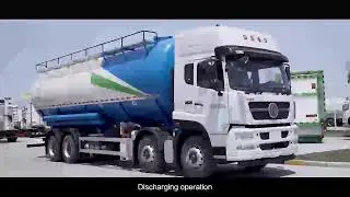 Pneumatic Animal Bulk Feed Conveyor Transport Truck/ Bulk Feed Truck Trailer Customized Design