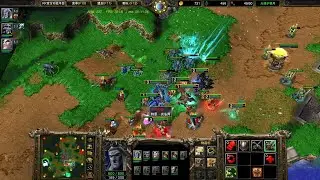 Xiaoshi & Deep VS. Xiaohao & Gaoqiao (2V2)【Warcraft III】