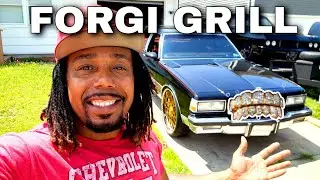 PUTTING THE NEW FORGIATO GRILL ON THE BREAD BOX CHEVY